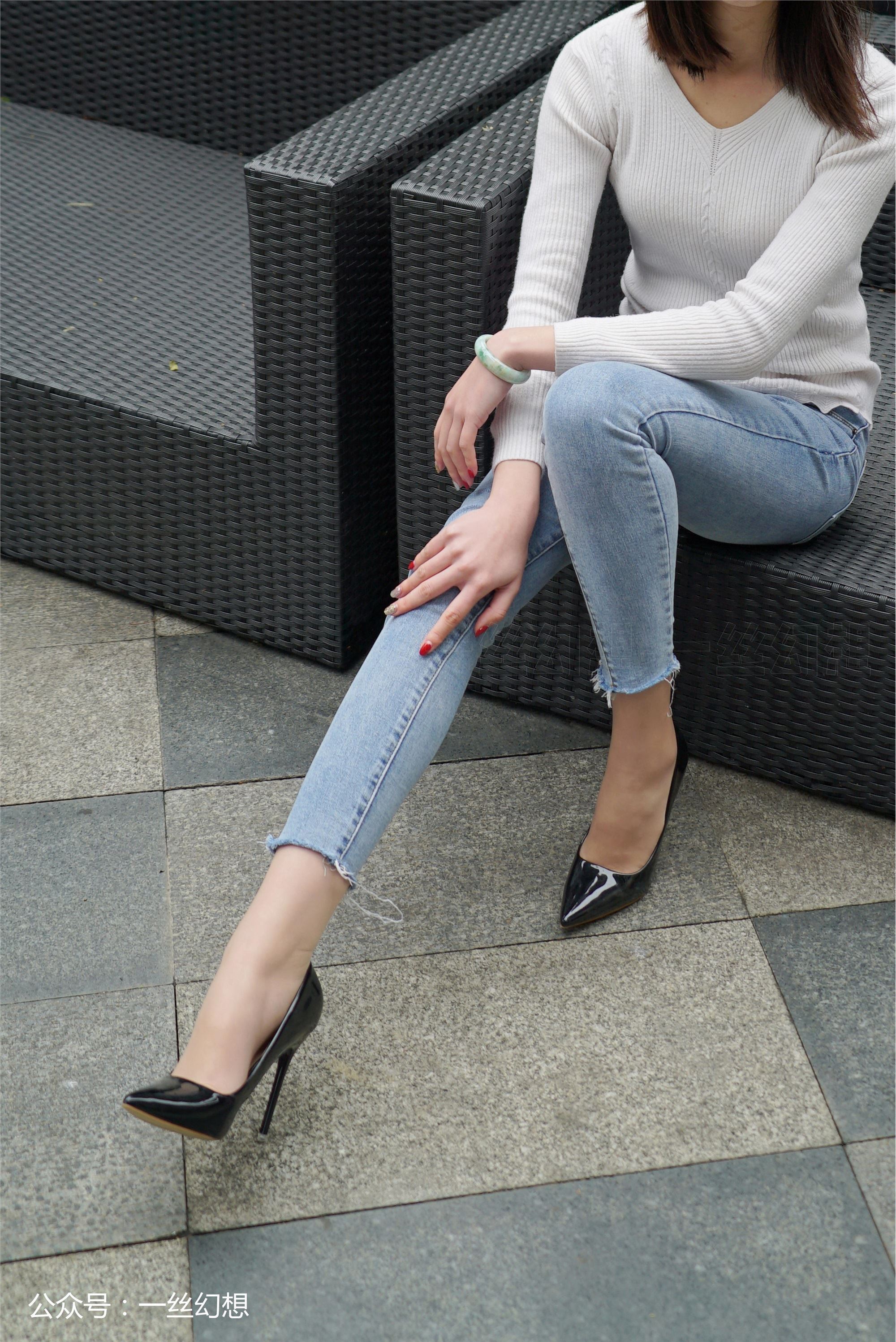 高丝女子图鉴 袜小喵×一丝幻想 NZ052 茜茜